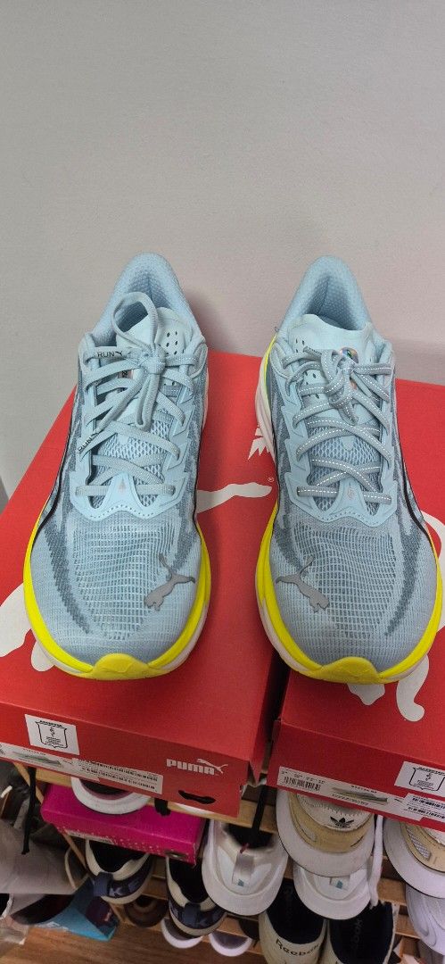 Puma Deviate Nitro 4 Mens (Category: Sneakers) located in San Pedro. Submitted by chris_k19 (Listing ID 1469065818, Image 2). Description: Used 3x indoor only Mens Size 9 US With Box Meet up San Pedro or Alabang.