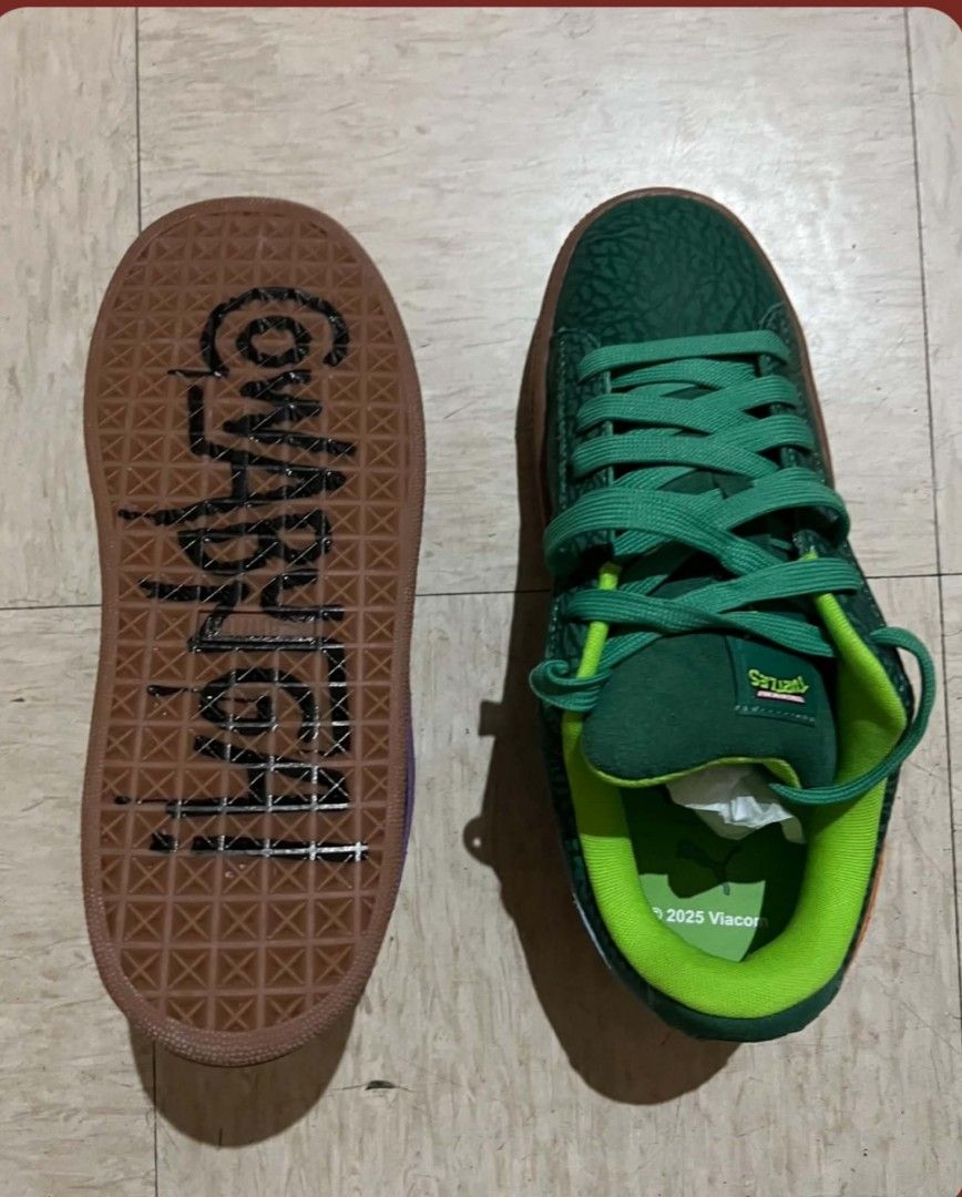PUMA LIMITED EDITION (Category: Casual Shoes) located in Quezon City. Submitted by epictree.a37e8d (Listing ID 1469045722, Image 3). Description: PUMA TEENAGE MUTANT NINJA TURTLES,never used, 100% original, no box, bought abroad. QC WEST AVE. MEETUP, PICKUP, OR SHIP VIA LBC.