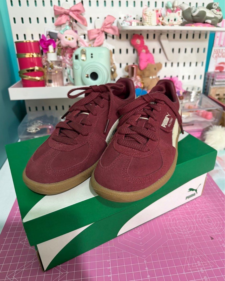 Puma Palermo Ruby Shimmer-Alpine Snow (Category: Sneakers) located in Manila. Submitted by kyla.misch (Listing ID 1468978855, Image 2). Description: .