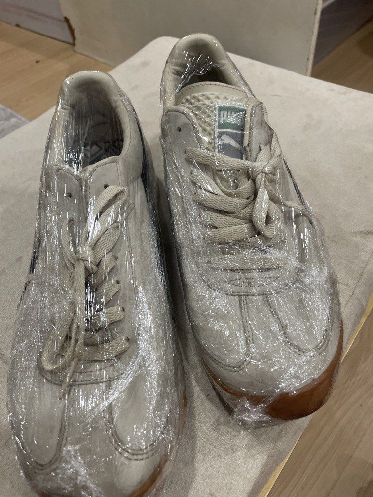 Puma White and Black Sneakers (Category: Sneakers & Footwear) located in Manila. Submitted by bedlambuzz (Listing ID 1469053128, Image 1). Description: Wysiwg No box Plastic wrapped for storage Worn as described Clean soles as I keep my shoes clean.