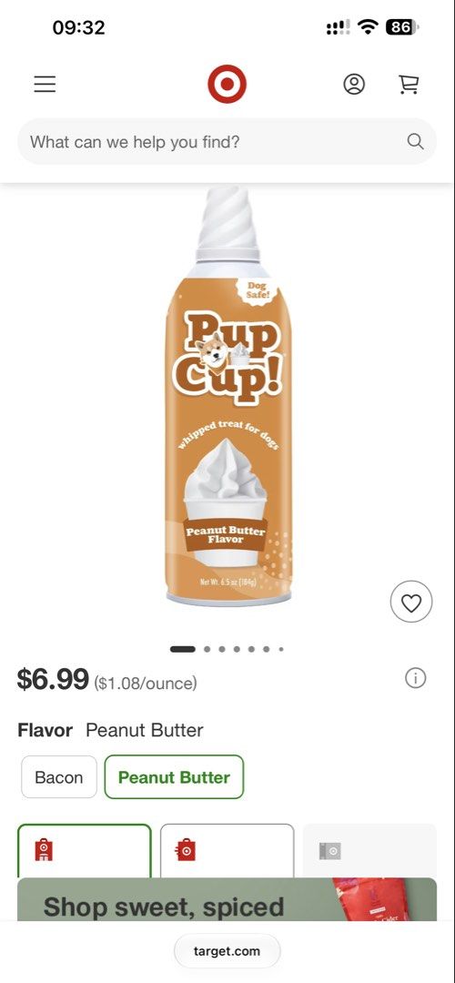 Pup Cup Peanut Butter Flavor for pre order (Category: Pet Food) located in Makati City. Submitted by anda.a (Listing ID 1469003016, Image 2). Description: 🐶🇺🇸 PASABUY: PUP CUP WHIPPED CREAM TREATS FOR DOGS! 🐾🤍 Your fur babies deserve a little treat, too! 🐶🦴 🥛 Whipped cream treat made for dogs 🐾 A fun little treat for your furbabies 💸 ₱485 LANG! Perfect for spoiling your four-legged besties! 🐕💗 📩 Message me to reserve yours! Limited p