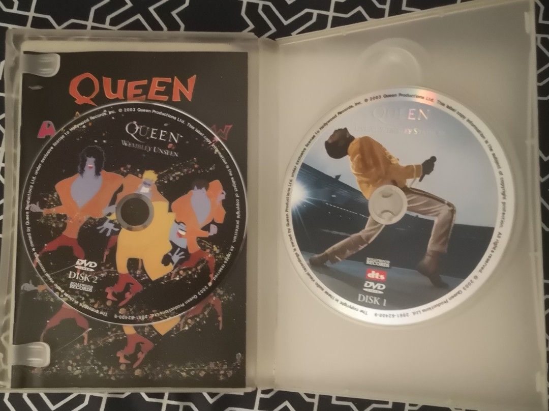 Queen At Wembley Stadium The DVD COLLECTION (Category: CDs & DVDs) located in Quezon City. Submitted by dhanie.barican (Listing ID 1469141941, Image 3). Description: Queen At Wembley Stadium The DVD Collection 2 DVDs. Made in USA. Message me if interested. .