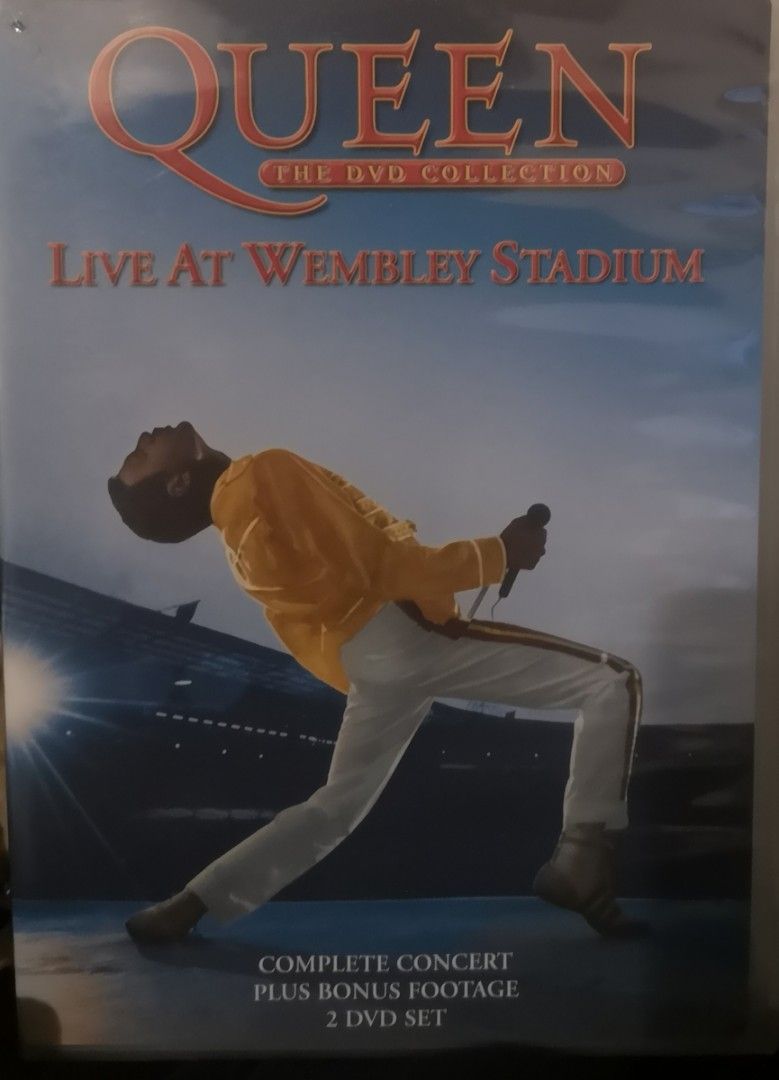 Queen At Wembley Stadium The DVD COLLECTION (Category: CDs & DVDs) located in Quezon City. Submitted by dhanie.barican (Listing ID 1469141941, Image 1). Description: Queen At Wembley Stadium The DVD Collection 2 DVDs. Made in USA. Message me if interested. .