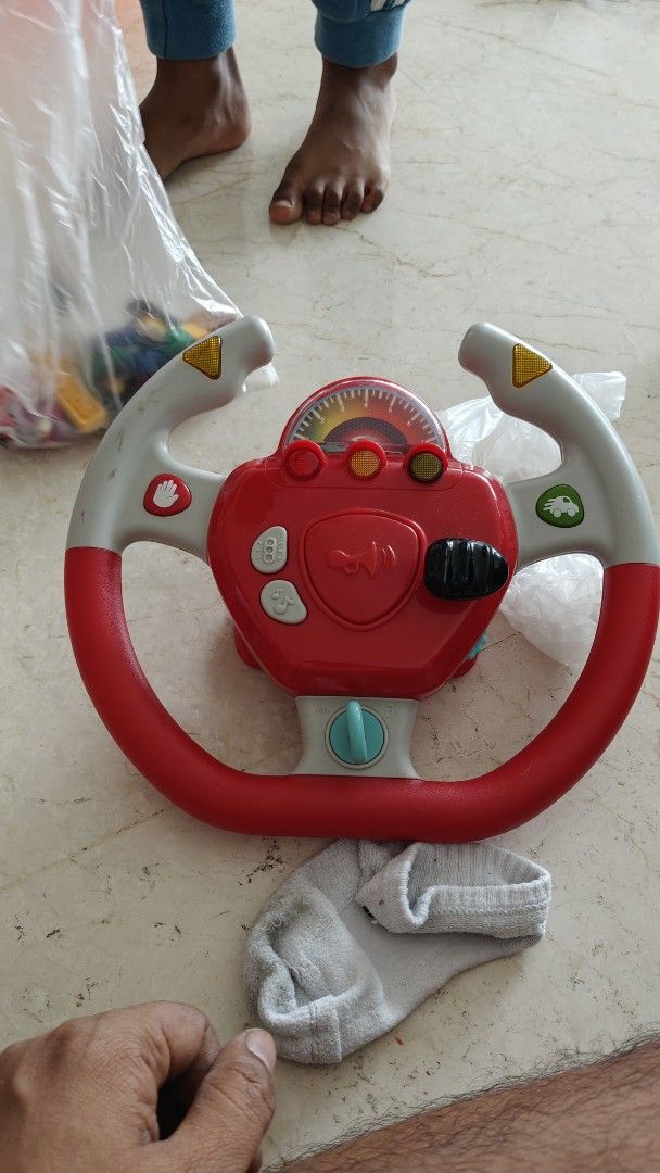 Racing car steering, Toys & Collectibles, Toys, Kids Toys on Carousell