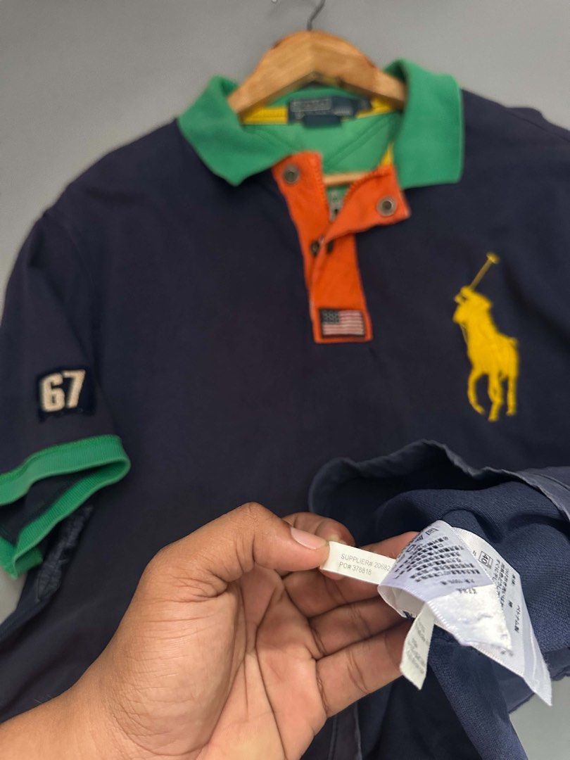 Ralph Lauren Big Pony Vintage (Category: Tshirts & Polo Shirts ) located in Manila. Submitted by thriftavenueph (Listing ID 1468942439, Image 3). Description: Fs: Ralph Lauren Polo Shirt Big Pony Vintage Size: 22x32, XL Condition: excellent, no issue Price: 1,200.