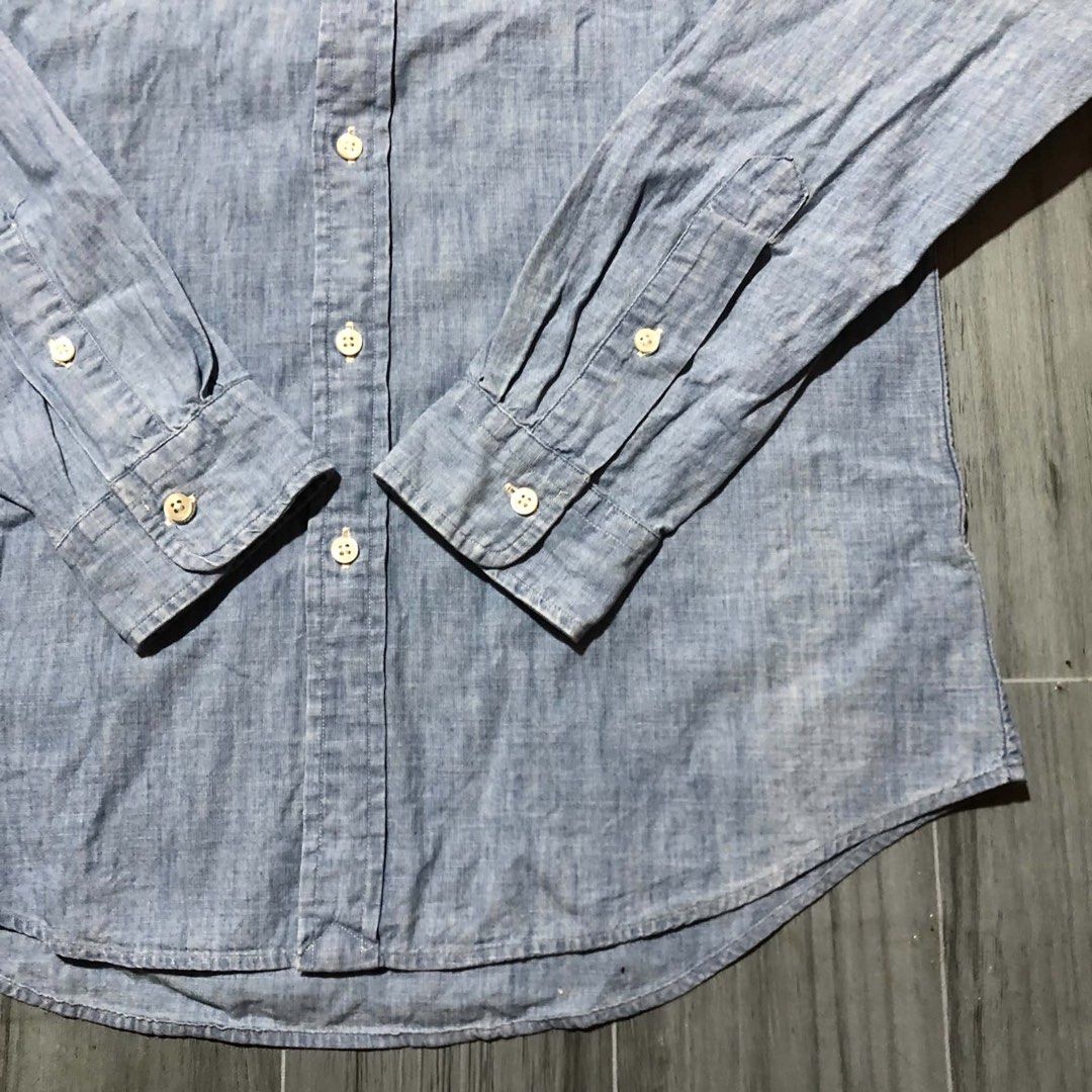 RALPH LAUREN DENIM BUTTON-DOWN (Category: Activewear) located in Pontevedra. Submitted by joshuaentr24916 (Listing ID 1468985639, Image 3). Description: DIMES:21x28 BEST FIT TO MED TO SEMI LARGE .