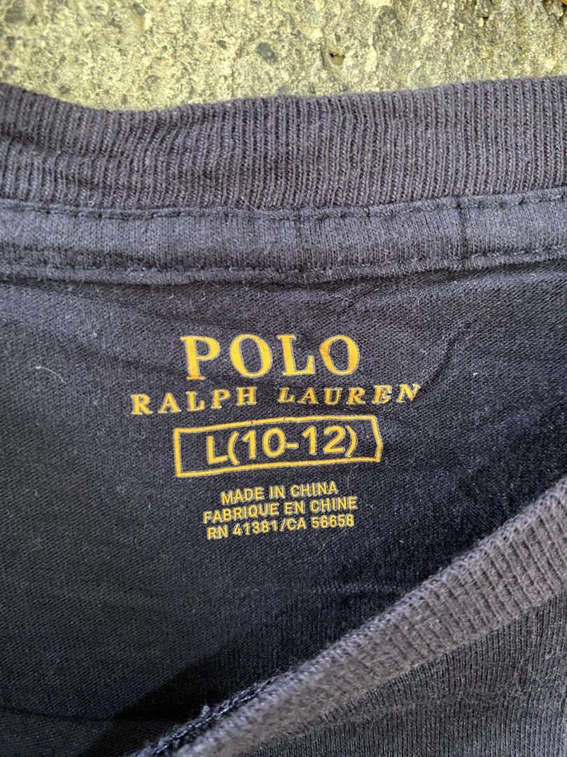 Ralph Lauren Polo Bear LS Shirt (Category: Babies & Kids Fashion) located in Villaverde. Submitted by theluxurythrift.ph (Listing ID 1468959722, Image 3). Description: Wts Ralph Lauren Polo Bear Good for 10 to 12 Yrs Old W 17 Inch L 22 Inch Excellent Condition No Flaws 899 + Sf.