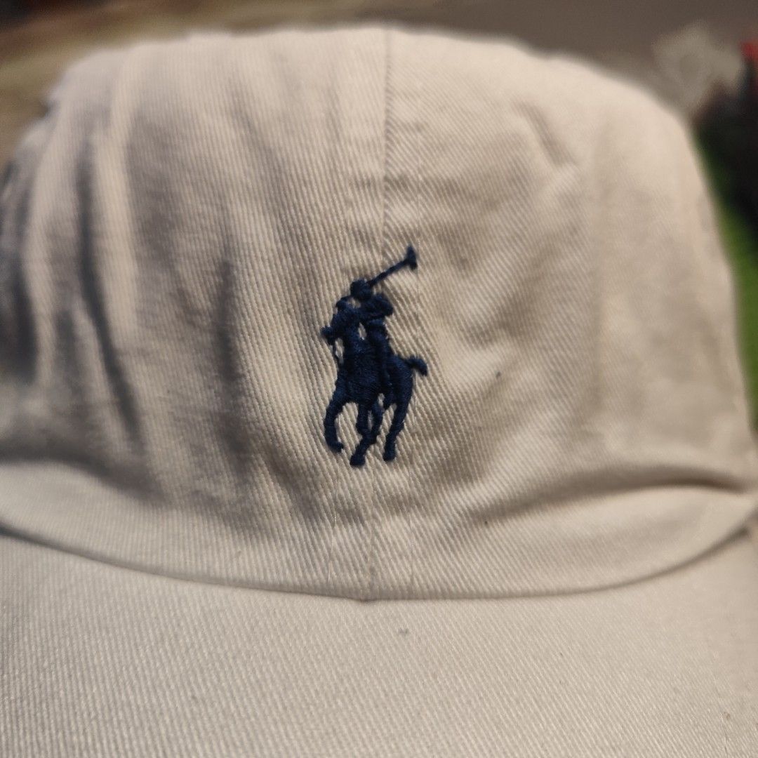 Ralph Lauren Pony Cap White (Category: Caps & Hats) located in Manila. Submitted by buyybustt (Listing ID 1469058322, Image 2). Description: 100 authentic Dm.