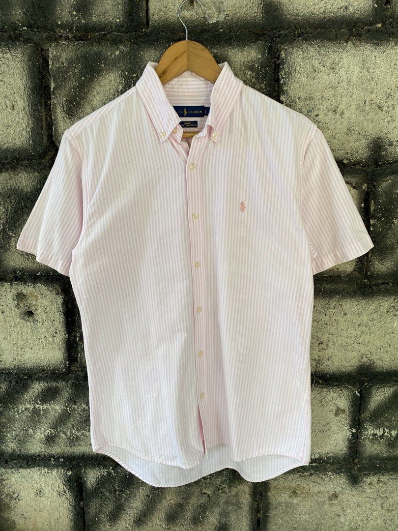 Ralph Lauren Stripes Button Down Shirt (Category: Formal Shirts) located in Villaverde. Submitted by theluxurythrift.ph (Listing ID 1468965625, Image 1). Description: Wts Ralph Lauren Button Down Stripes Shirt Size Medium to Large W 21 Inch L 29 Inch Back 31 Inch Excellent Condition Issue: Cut Washtag Only 1699 + Sf.