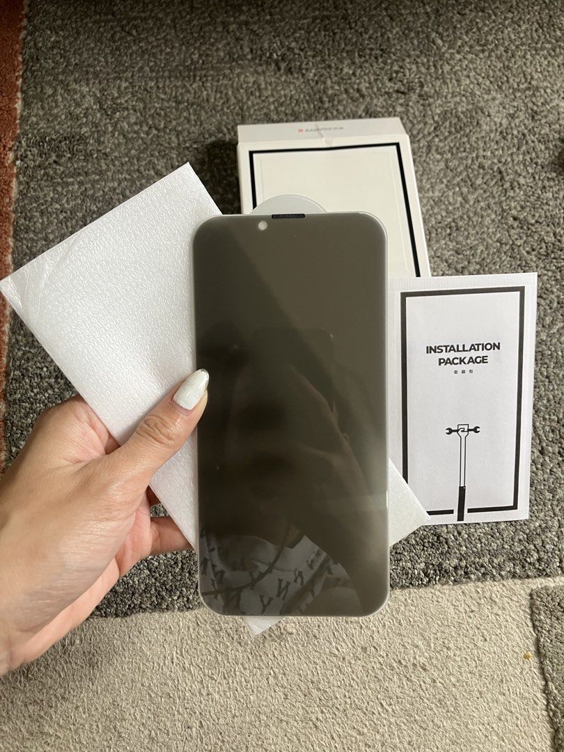 RANVOO IPHONE 13 PRO MAX TEMPERED/SCREEN PROTECTOR (Category: Other Mobile & Gadget Accessories) located in Manila. Submitted by pc.thrift (Listing ID 1468954293, Image 2). Description: .
