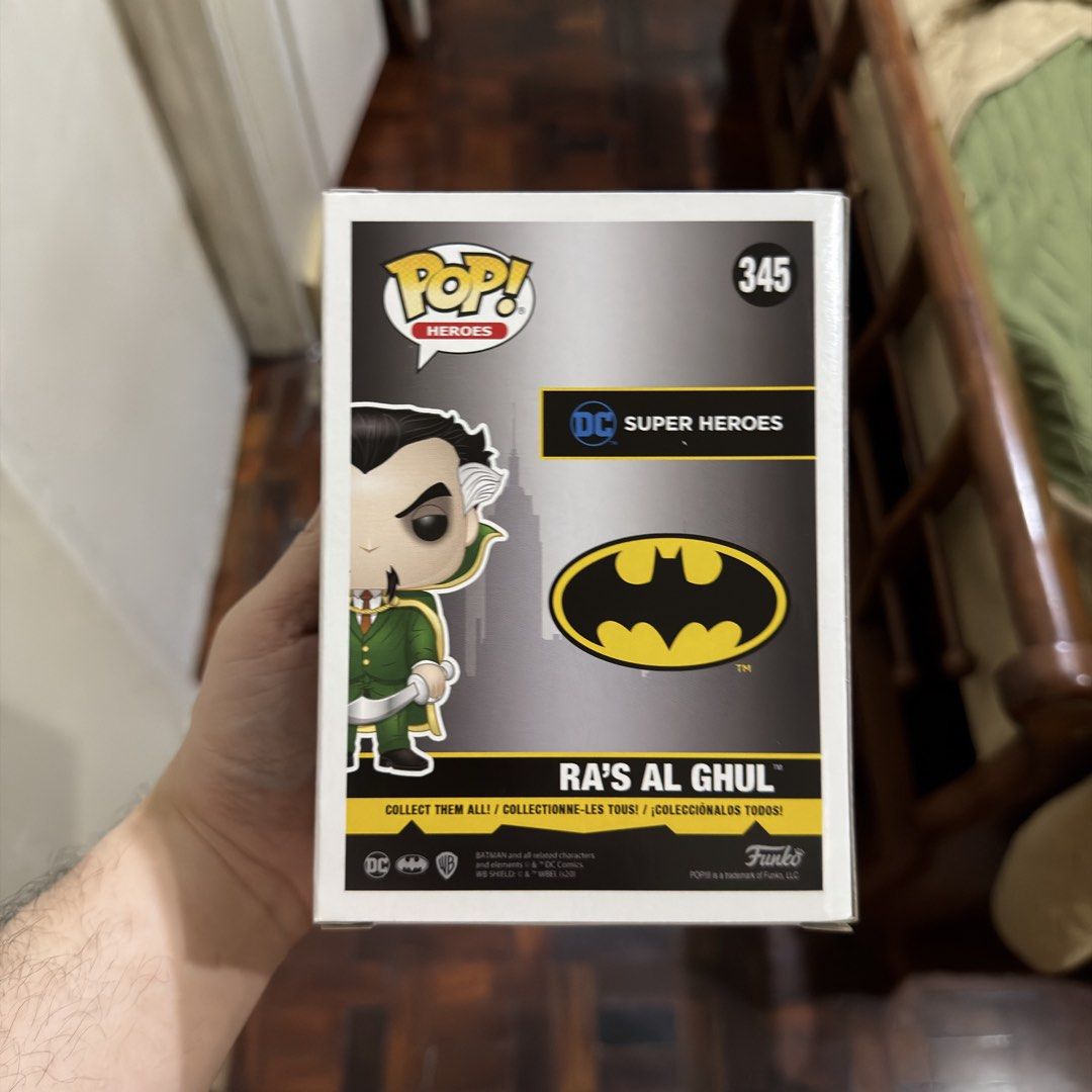 Ra’s Al Ghul Funko Pop (Category: Figurines & Statues) located in Pasig City. Submitted by kingclutter (Listing ID 1469106189, Image 3). Description: With used boss protector..
