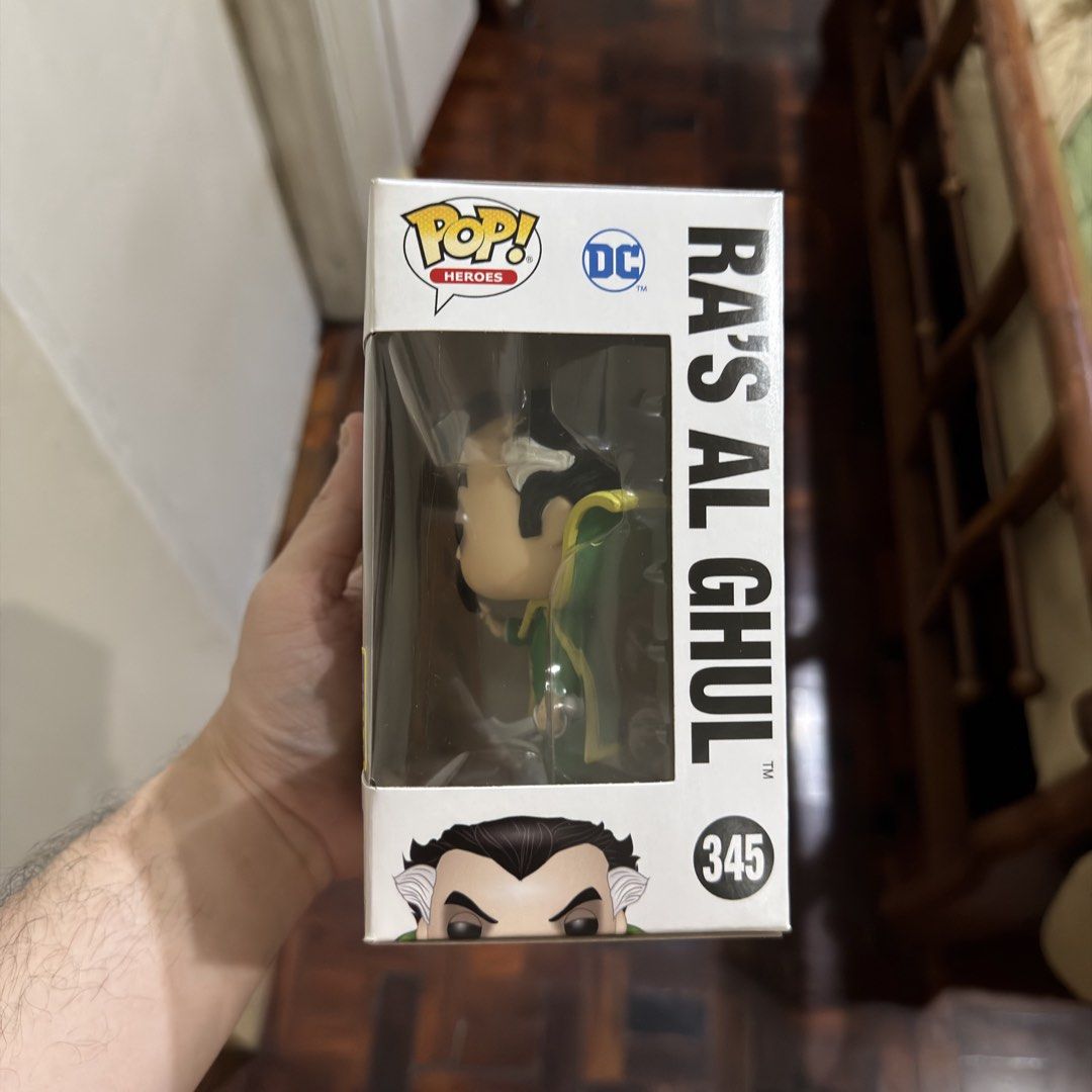 Ra’s Al Ghul Funko Pop (Category: Figurines & Statues) located in Pasig City. Submitted by kingclutter (Listing ID 1469106189, Image 2). Description: With used boss protector..