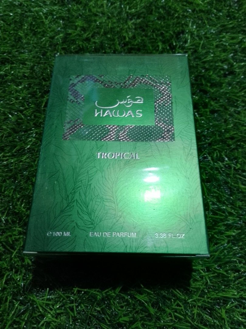Rasasi Hawas Tropical Eau De Parfum (Category: Fragrance & Deodorants) located in Manila. Submitted by tebbys (Listing ID 1468998843, Image 1). Description: 100ml Brand New Sealed.
