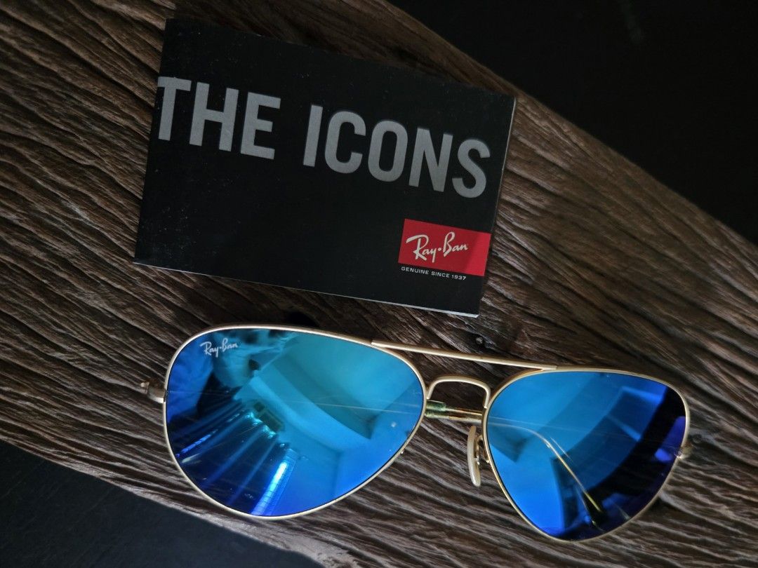 Rayban Aviator Sunglasses RB3025 (Category: Sunglasses & Eyewear) located in Marikina City. Submitted by knifeandtoolphilippines (Listing ID 1469011796, Image 1). Description: Fixed Price No Haggling No Trades Original Genuine Rayban Product.