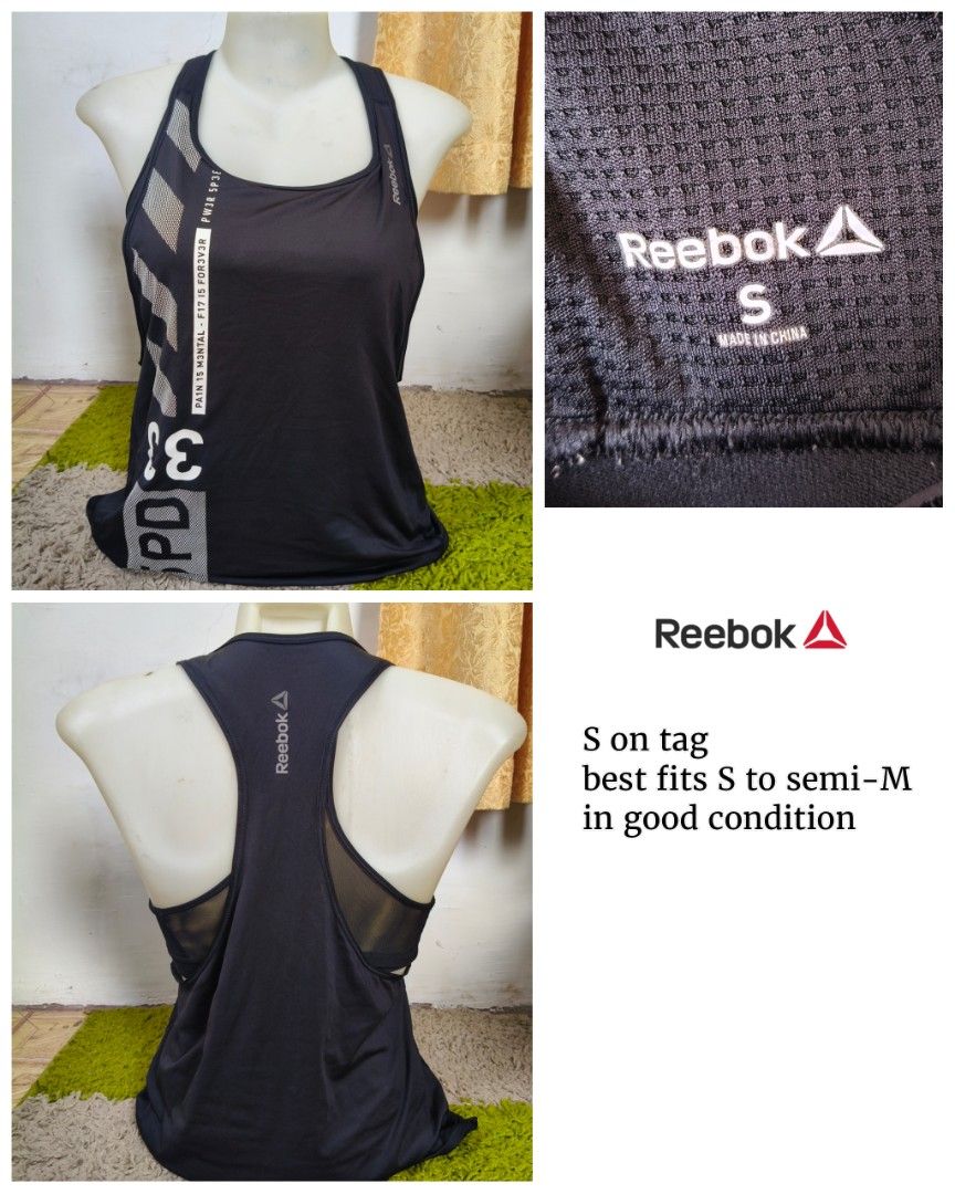 Reebok sports top (Category: Activewear) located in Midsayap. Submitted by leighdeelovelylocks (Listing ID 1468975892, Image 1). Description: .