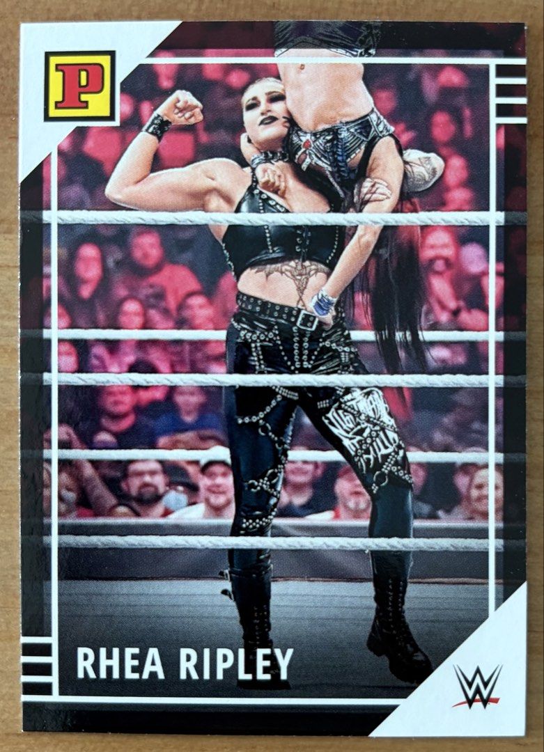 Rhea Ripley | WWE Cards ~ Panini '22 (Category: Raw Singles) located in Makati City. Submitted by cardlab (Listing ID 1468956513, Image 1). Description: Items are 💯 authentic/original/legit. About The Card: • 2022 Panini • Card No. 10 FOR: • Cards ₱99 and below with Card Sleeves • Cards ₱100 and up with Used Toploader • ₱10 for Bnew Tops Packaging (If Shipping): ✔️ Plastic cover ✔️ Cardboard ✔️ Bubble wrap NOTE: • Cards are raw • Cards may have 