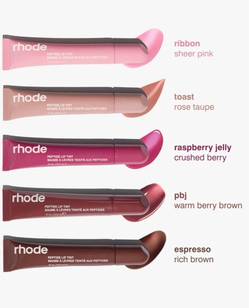 RHODE PEPTIDE LIP TINT (Category: Makeup) located in Quezon City. Submitted by deeznats69 (Listing ID 1469007434, Image 1). Description: FROM USA BATCH 1 ETA: OCT 28 BATCH 2 ETA: DEC 3.