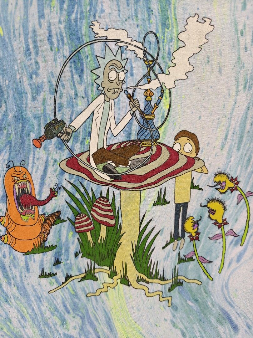 Rick & Morty (Category: Tshirts & Polo Shirts ) located in Alaminos. Submitted by epargne (Listing ID 1468957884, Image 3). Description: ◾Size : Medium ◾Dimes : Length" 29, Width" 19.5 ◾EXCELLENT CONDITION! ◾WASHED W/ FABCON AND READY TO WEAR 🛒Price : + Shipping fee.