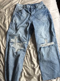 BNWOT Aeropostale super low rise baggy jeans, Women's Fashion, Bottoms ...