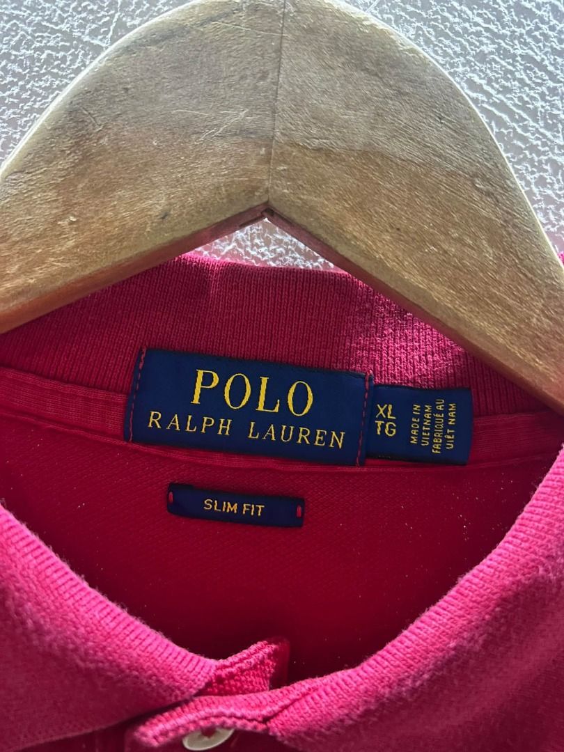 RL POLO RED (Category: Tshirts & Polo Shirts ) located in Caloocan City. Submitted by j3ngsanity (Listing ID 1469080890, Image 3). Description: ISSUE : SLIT / NEED WASH DIMES : 23x27-28.5.