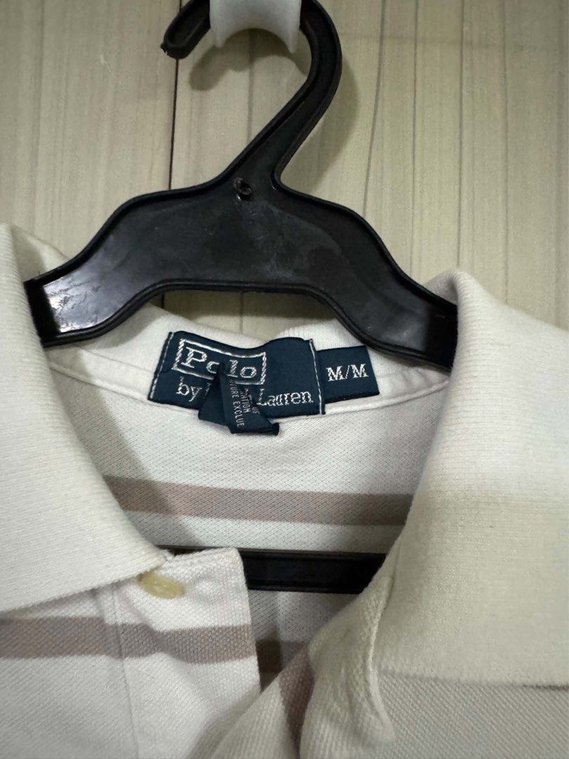 RL Polo Shirt (Category: Tshirts & Polo Shirts ) located in Quezon City. Submitted by dalsua (Listing ID 1469034100, Image 3). Description: RL Stripes Polo Shirt Size: Medium for Men Dimensions: - 29 inches length - 21 inches width.
