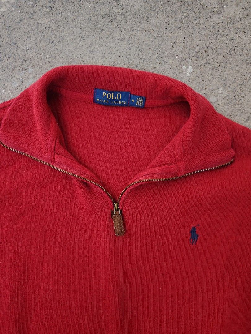RL QUARTER ZIP (Category: Coats, Jackets and Outerwear) located in Calapan. Submitted by thriftopia_12 (Listing ID 1468962636, Image 2). Description: No issue EXCELLENT CONDITION 21x25 .