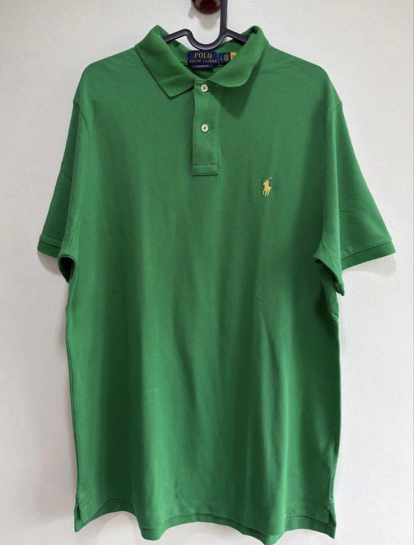 RL Small Logo Polo Shirt Light Green (Category: Tshirts & Polo Shirts ) located in Quezon City. Submitted by shoeplug.ph (Listing ID 1468965571, Image 1). Description: RL Small Logo Polo Shirt Light Green size L / dimes 22x31 LIKE NEW CONDITION ₱1,800.