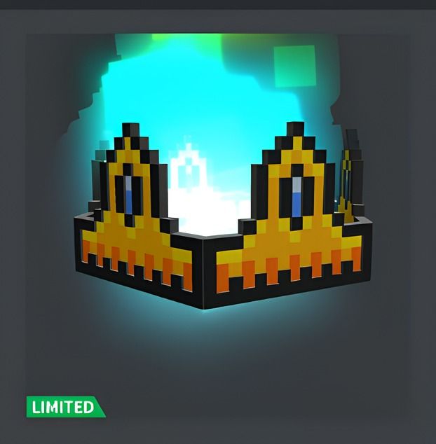 Roblox Limiteds 8-Bit Royal Crown / 8-Bit Tabby & More, Video Gaming ...