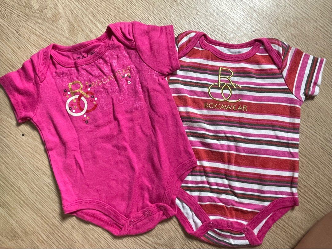 Roca onesies (Category: Babies & Kids Fashion) located in Naga. Submitted by anbl1004 (Listing ID 1469129200, Image 1). Description: 3-9mos. no flaws.