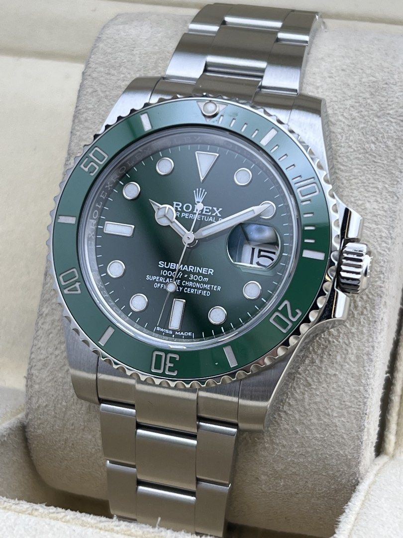 Rolex Submariner 40 ‘Hulk’ 2019 (Category: Luxury Watches) located in Makati City. Submitted by tpx.ph (Listing ID 1469101461, Image 2). Description: Rolex Submariner 40 ‘Hulk’ 2019 1.2M Cash Price 116610LV Good Condition Complete Set.