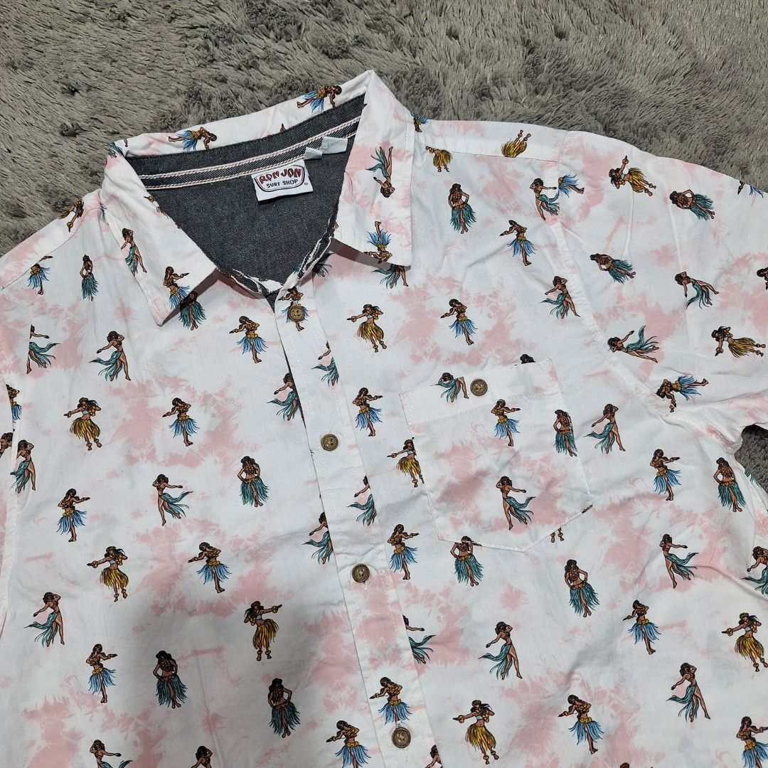 Ron Jon Surf Button Polo (Category: Tshirts & Polo Shirts ) located in Calatrava. Submitted by freecyclethreads (Listing ID 1469003496, Image 2). Description: Ron Jon Surf Size: Medium Dimes: L-28, W-21 Excellent Condition P450 + sf.