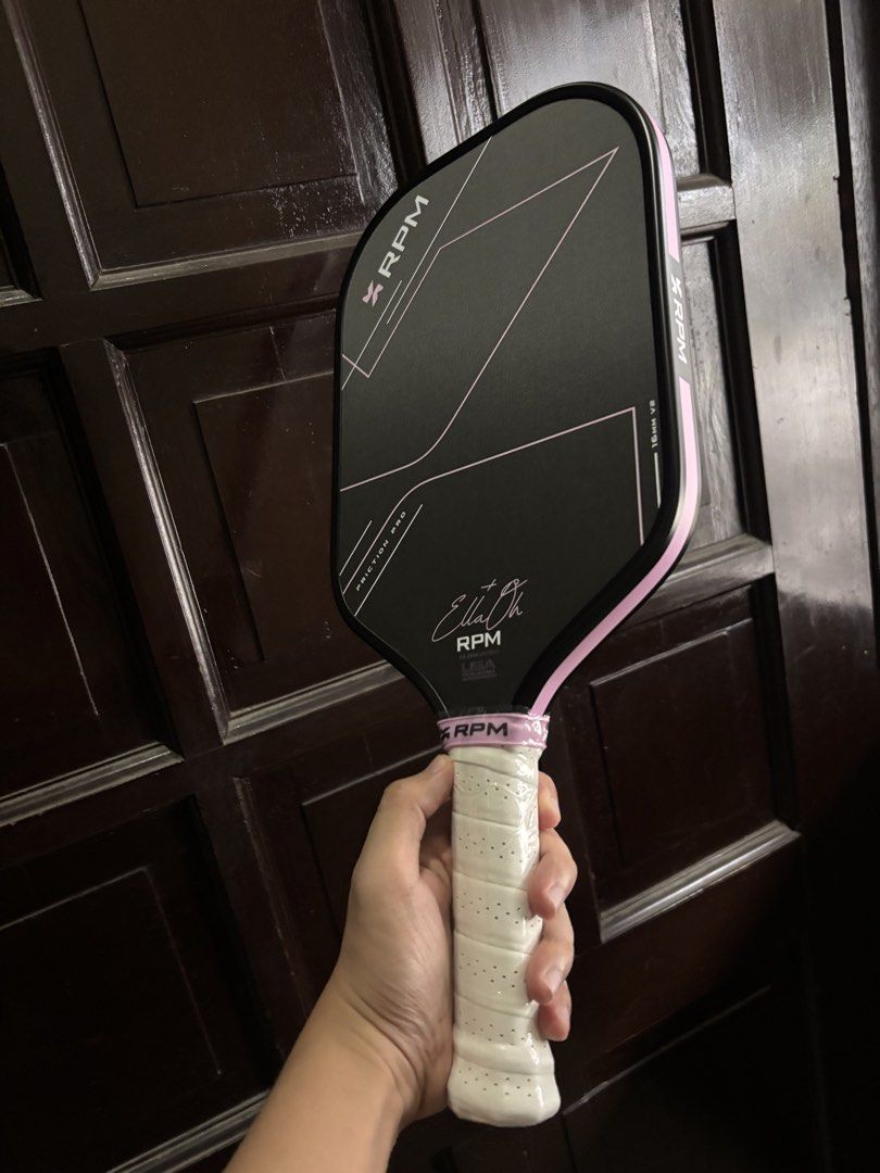 RPM Friction Pro V2 - Ella Oh (Category: Racket and Ball Sports) located in Manila. Submitted by kyl.cng (Listing ID 1469058659, Image 3). Description: 💗🏓 RPM FRICTION PRO V2 — ELLA OH EDITION 🎀 💰 ₱5,399 ONLY! 💸 Negotiable for sure buyers! • Ella Oh Edition • Brand New / Unused • High-Quality Super Clone • Suitable for Open Play and Regular Games 🚚 MEET-UP & DELIVERY OPTIONS 📍 Open for meet-up 📦 LBC Shipping — COP/COD 🛵 Grab / Lalamove a