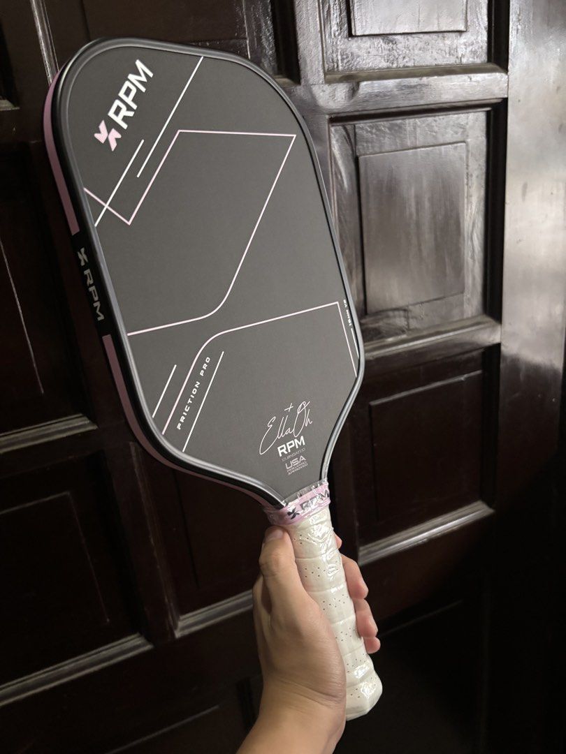 RPM Friction Pro V2 - Ella Oh (Category: Racket and Ball Sports) located in Manila. Submitted by kyl.cng (Listing ID 1469058659, Image 2). Description: 💗🏓 RPM FRICTION PRO V2 — ELLA OH EDITION 🎀 💰 ₱5,399 ONLY! 💸 Negotiable for sure buyers! • Ella Oh Edition • Brand New / Unused • High-Quality Super Clone • Suitable for Open Play and Regular Games 🚚 MEET-UP & DELIVERY OPTIONS 📍 Open for meet-up 📦 LBC Shipping — COP/COD 🛵 Grab / Lalamove a