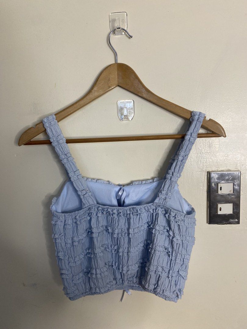 Ruffled top s/m sale c15 (Category: Sleeveless) located in Baguio. Submitted by buyforless_2600 (Listing ID 1468993391, Image 2). Description: .