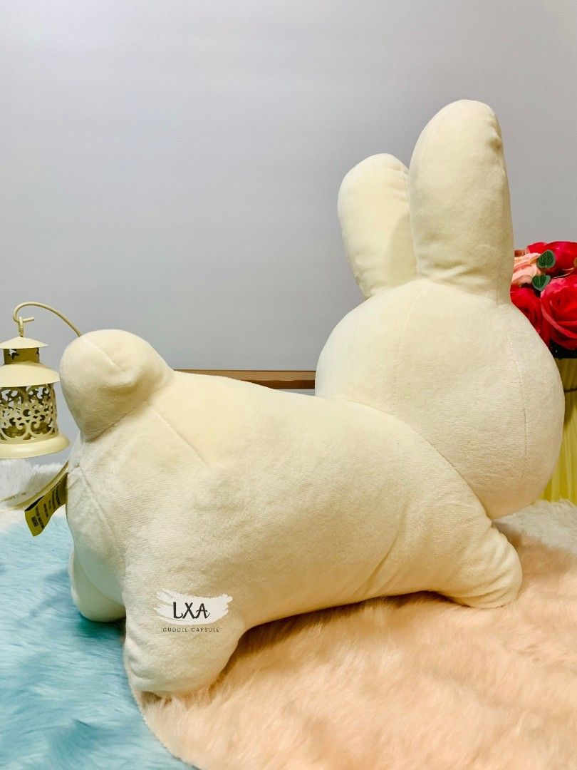 Running Miffy Cream ᥫ᭡. (Category: Plushies & Soft Toys) located in Manila. Submitted by lxacuddlecapsule (Listing ID 1469156968, Image 3). Description: 🧸ྀི like new 🧸ྀི 40 cm 🧸ྀི no papertag 🧸ྀི no flaws/stain 🛍️ PLEASE READ BEFORE PURCHASING ✨ Item Information • Authentic imported items from Japan unless stated otherwise. • Please review all photos carefully before purchasing. • Colors may vary slightly due to lighting and screen settings.