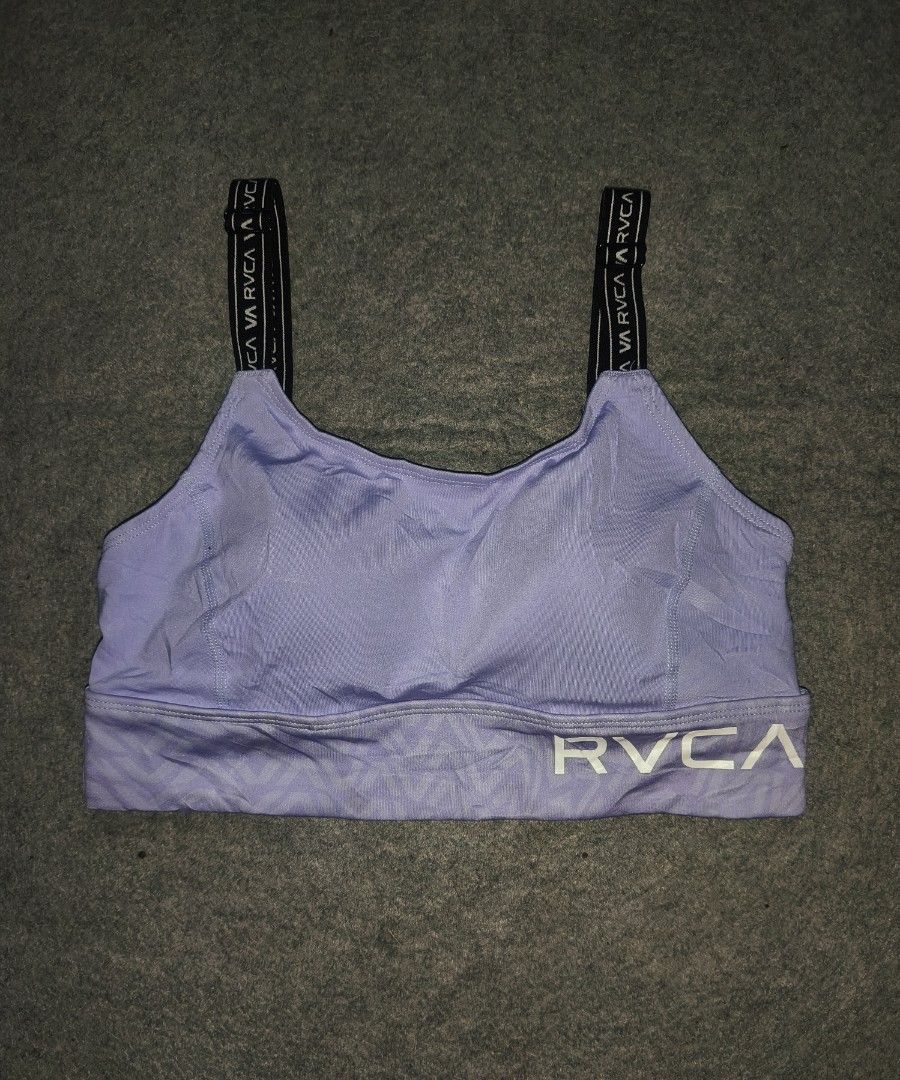 RVCA sports bra (Category: Activewear) located in Cagayan de Oro. Submitted by elijah350below (Listing ID 1469035472, Image 1). Description: medium excellent no issues payment: Gcash, maribank & LBP courier: J&T color may vary due to lightning items are thrifted, limit expectations.