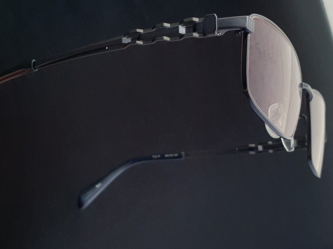 Sabaetra Titanium Eyeglass Frame (Category: Sunglasses & Eyewear) located in Quezon City. Submitted by WasalakTwo (Listing ID 1469096842, Image 2). Description: Bought in Japan Durable and high quality Goodcondition Still presentable Lens are graded, but replaceable Open for delivery nationwide Front Width 13.8cm Front Height 3.5cm.