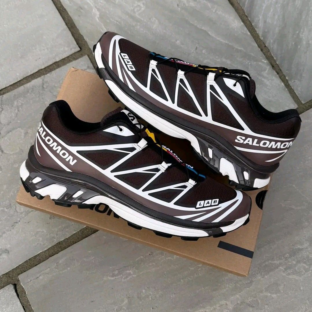 Salomon XT-6 Black Coffee (Category: Golf) located in Manila. Submitted by clevercrystal_254bfe (Listing ID 1469155204, Image 2). Description: Salomon XT-6 “Black Coffee” US 5 / 5.5 / 6 / 6.5 / 7 / 8 / 8.5 / 9 / 9.5 / 10 / 10.5 / 11 / 12 Men US 6 / 6.5 / 7 / 7.5 / 8 / 9 / 9.5 / 10 / 10.5 / 11 / 11.5 Women All size is available We accept COD No Cancelation Order.
