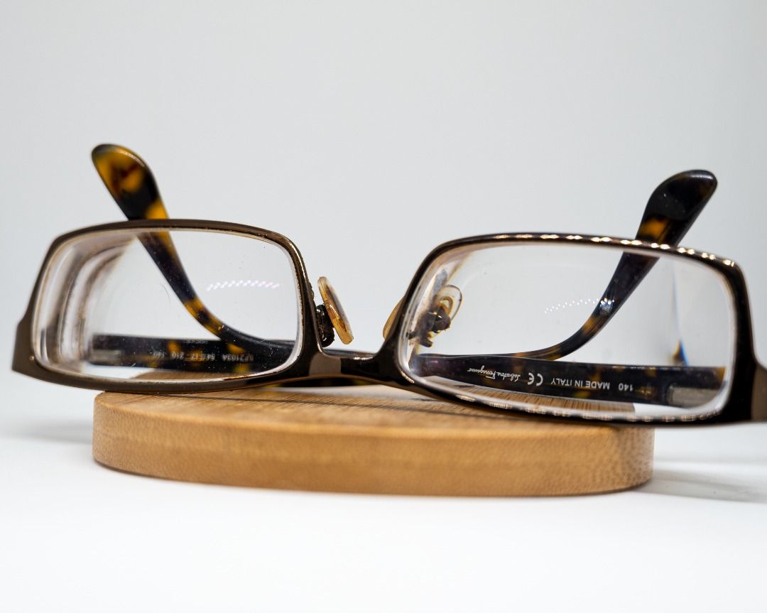Salvatore Ferragamo Eyeglass Frames (Category: Sunglasses & Eyewear) located in Las Pinas. Submitted by gabriel8732 (Listing ID 1469017539, Image 2). Description: Brand: Salvatore Ferragamo Condition: Pre-owned Price: ₱4000 Please manage expectations when buying pre-owned items. May have normal signs of use; see photos for actual condition. Lenses are graded/prescription. Replacement of lenses is recommended upon purchase. Payment is via Gcash/ba