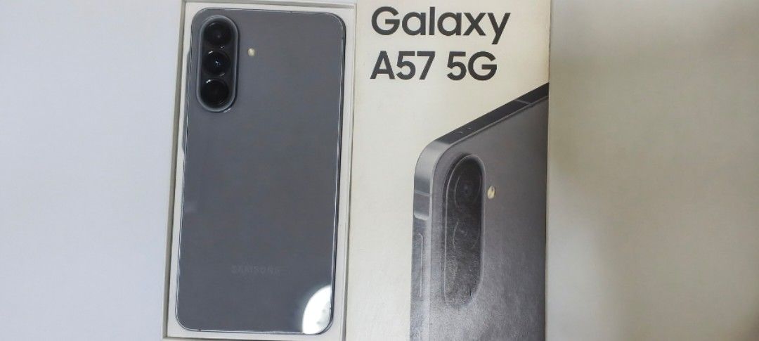 SAMSUNG A57 5G (Category: Samsung) located in Caloocan City. Submitted by oddbird-348431 (Listing ID 1469009868, Image 3). Description: FS SAMSUNG A57 5G - no dents, no issue, no history of repair - used for a week as backup phone lang - complete box and accessories with free case - RFS: need fund, di nagagamit - Delivery via jnt, lalamove, lbc buyer shoulder ng fee - Payment via Maribank or Gotyme transfer.
