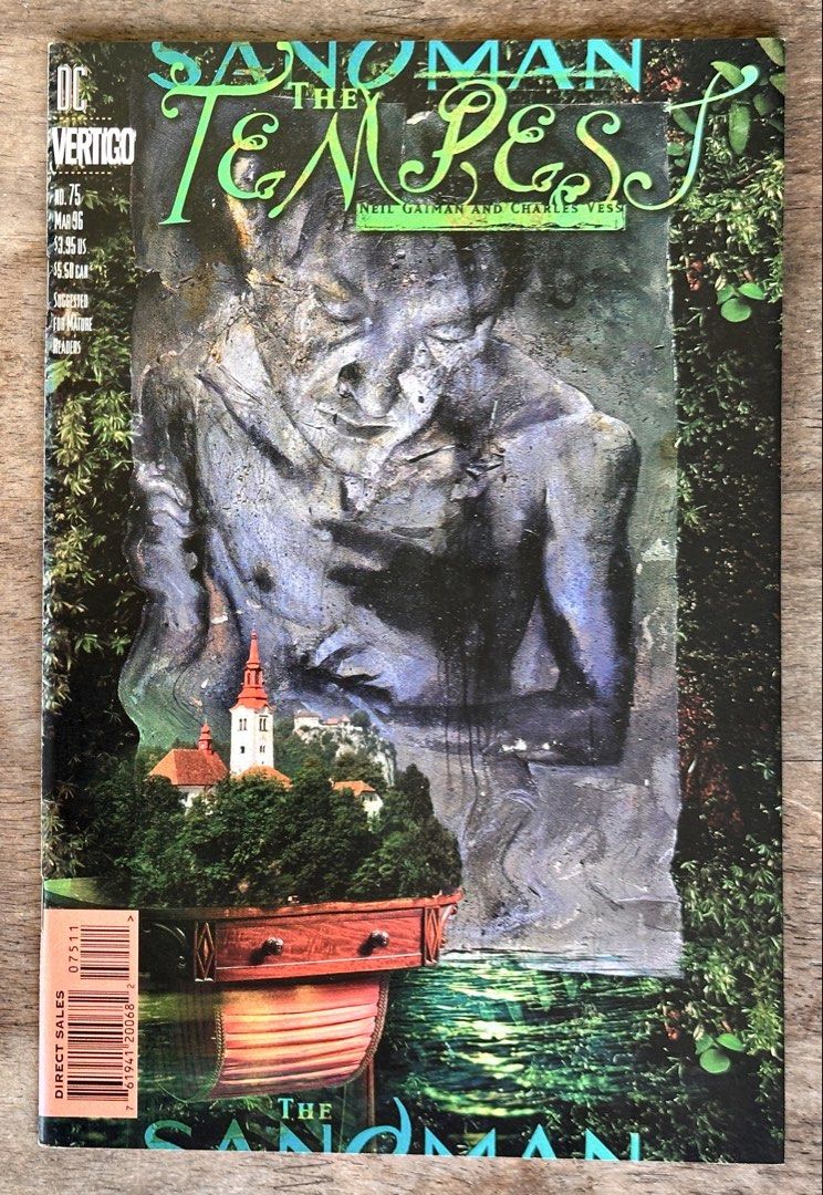 Sandman #75 - Vertigo / DC Comics (Category: Comics & Manga) located in Mandaluyong City. Submitted by collectorsobsessions (Listing ID 1469123377, Image 1). Description: - Final issue of Sandman series. - Comic in Very Fine condition. - PRICE: P800.