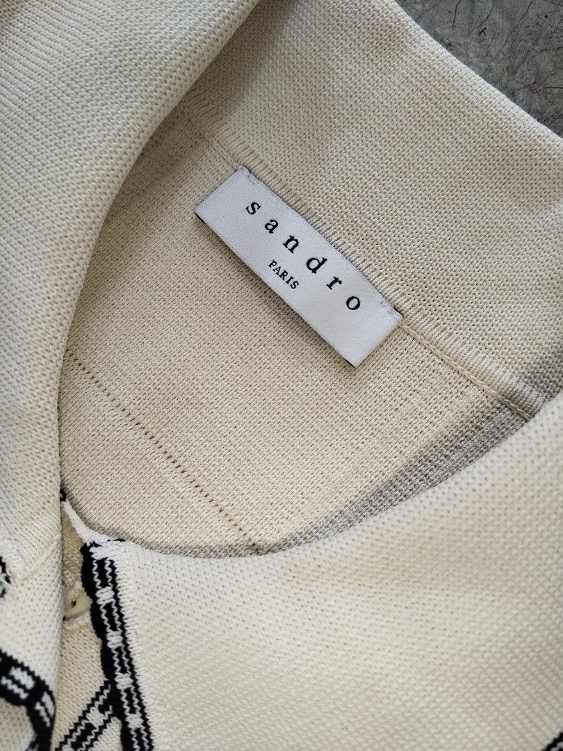Sandro Knit Pearl Button Cardigan (Category: Luxury Apparel) located in Taytay. Submitted by the_vtg_pop-up (Listing ID 1468979473, Image 3). Description: .