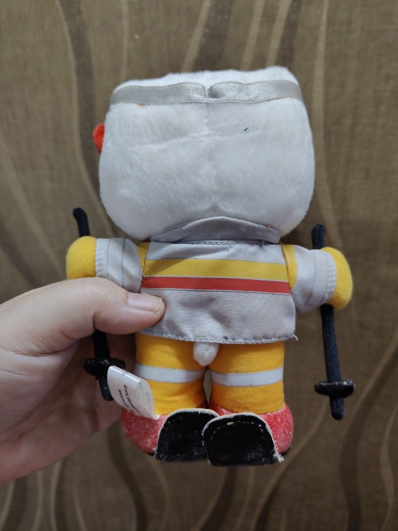 Sanrio Hello Kitty Plush with flaw (Category: Plushies & Soft Toys) located in Santa Rosa. Submitted by mmps249.1 (Listing ID 1469122961, Image 2). Description: please check pictures for flaws Crossposted Mine now, pay now shipping courier: JRS only Gcash payment upon order No reservations.