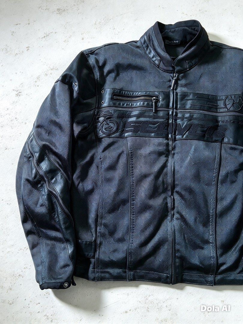 Scooyco Black Leather Motorcycle Riding Jacket (Category: Coats, Jackets and Outerwear) located in Aroroy. Submitted by mahinaanlangs (Listing ID 1469039758, Image 3). Description: Scoyco Jacket Medium Length:25 Width:20 Excellent Condition 2500+Sf.