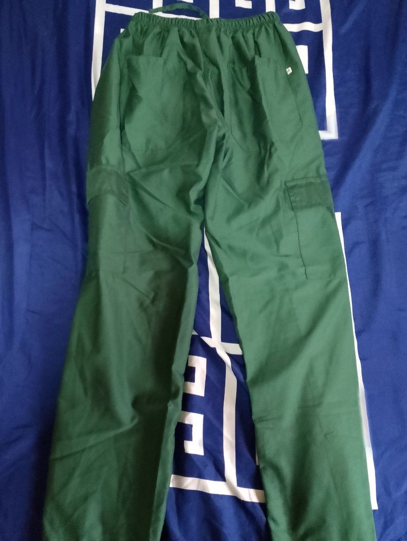 Scrub suit Cargo Pants (Garterized) (Category: Other Bottoms) located in Bulacan. Submitted by lauriee. (Listing ID 1468968761, Image 3). Description: 2pcs for 400!! can fit up to size 28 length: 36 inches garterized waist delivery via lalamove.