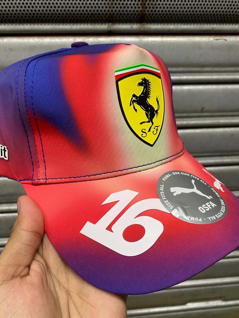 SCUDERIA FERRARI x PUMA (Category: Luxury Apparel) located in Antipolo. Submitted by hollagarments (Listing ID 1469149529, Image 2). Description: CHARLES LECLERC #16 FREESIZE!.