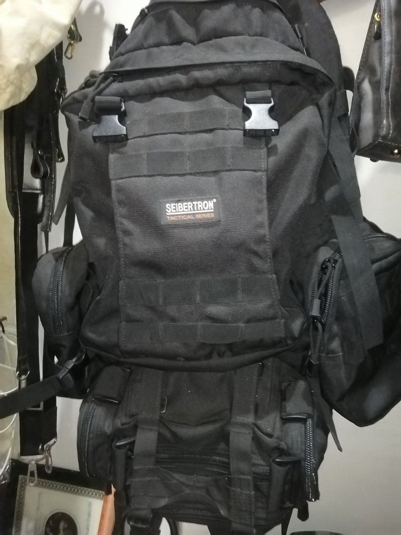 Seibertron tactical series backpack (Category: Backpacks) located in Paranaque City. Submitted by jhedplus (Listing ID 1469075651, Image 1). Description: Please read! For sure buyer only! NO COD/COP No reservation The items will be sold to the first payer w/o prior notice. Verbal reservations are not acceptable. Note: All items are vintage. Please manage your expectations accordingly. G cash payment. Shipping via Lalamove Metro Manila. For provin