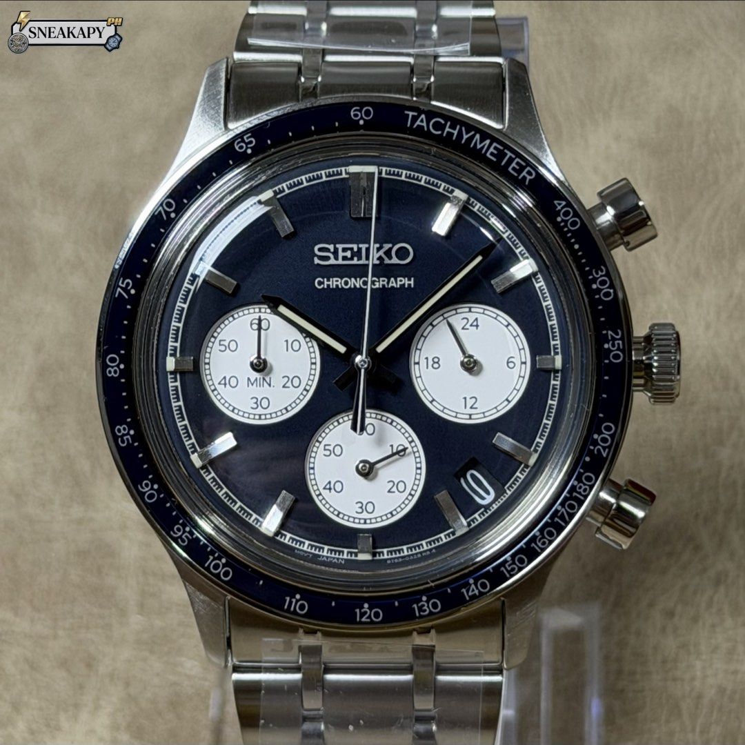 Seiko Chronograph SSB477 ‘Midnight Blue’ (Category: Men's Watches) located in Quezon City. Submitted by veeejeeey (Listing ID 1469090057, Image 3). Description: Seiko Chronograph SSB477 🐼 PRICE: 17,990 PESOS EACH ONLY (WAY BELOW SRP) #SSB477P1 ‘Midnight Blue’ Authentic, Brandnew and Compelete with box, manual and warranty Quartz / 38.7mm / 8T63 Calibre / 50m Water Pressure Resistance / Box-shaped Hardlex •We deliver nationwide. ✈️ •Same day deli