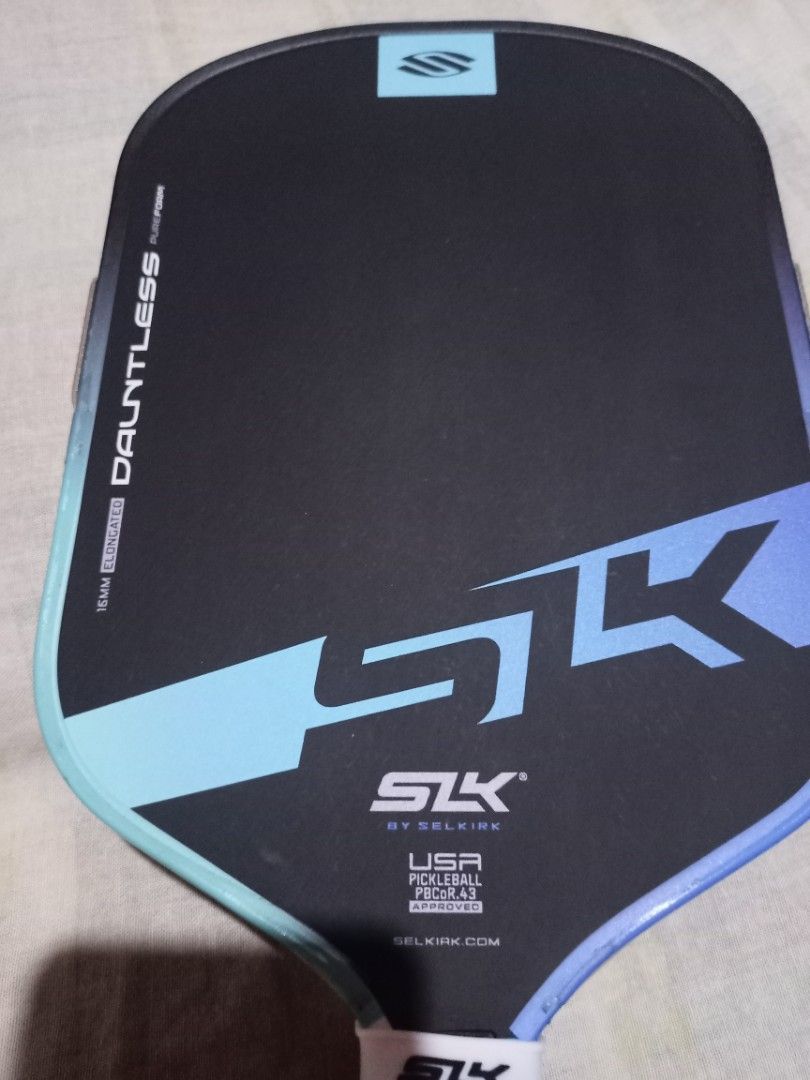 Selkirk dauntless paddle sale (Category: Racket and Ball Sports) located in Bacoor. Submitted by joromoto18 (Listing ID 1468950927, Image 3). Description: For sale original preloved pickleball paddle Bought last july lang Still in good condition Selling as is lang din po Selkirk Dauntless pickleball paddle 5,100 pesos only Fixed mura na yan Hanap iba if kulang po budget Pass sa tawad Nagpalit lang ko ng bagong paddle Pick up only chua s pavilion 