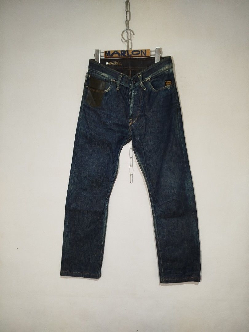 Selvege Jeans size 30 Actual (Category: Jeans) located in Manila. Submitted by marlonmuncada_picker05 (Listing ID 1469051493, Image 2). Description: 📍SELVEDGE RARE GSTAR RAW ESSENTIAL MORRIS LACC TAPERED SIZE 30 ACTUAL 📍950 SHIPPED 🤟 Gstar raw Essential Morris Lacc Tapered The G-Star RAW Essential Morris Lacc Tapered (also known as the Morris Lacc Tapered or RE Morris Tapered line) is a rare selvedge and heavy-denim piece from G-Star's archive